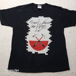 Roger Waters The Wall Live 2010 Tour Shirt Madison Square Garden NYC Men's Large